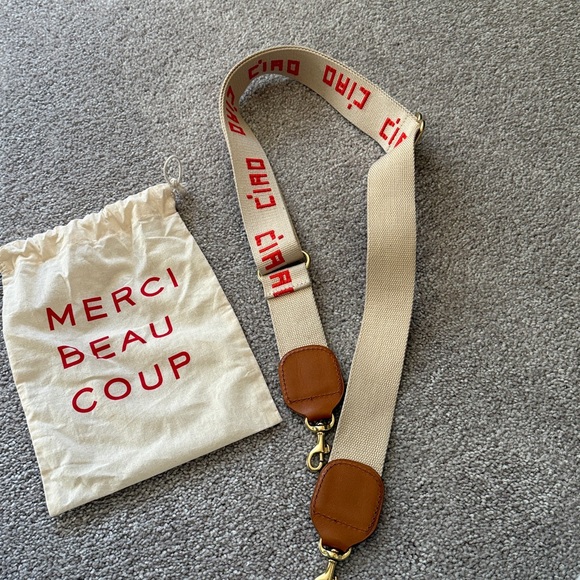 Clare V. Adjustable Crossbody Strap- Ciao - Picture 4 of 4